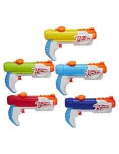 Paquete Multipack Nerf Super Soaker Piranha 5 Lanzadores Agua