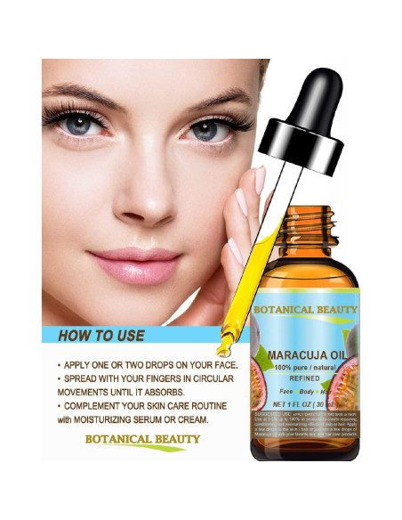 Aceite de Maracuyá 100% Puro Botanical Beauty 120 ml