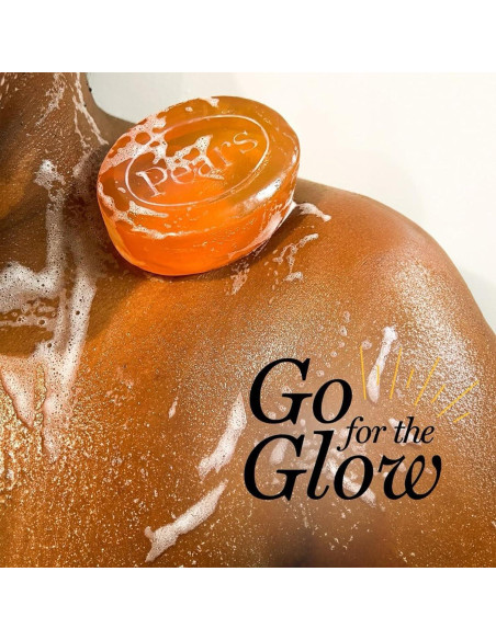 Jabón de Glicerina Pears Ámbar 6-Pack 125g - Hidratante Suave