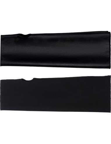 Guantes Metálicos Brillantes Sin Dedos OBMWANG para Mujeres