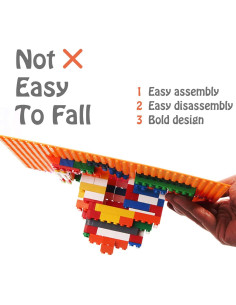 200 Piezas de Ladrillos de Construcción HUIZDQ 2x4 Colores Variados 2