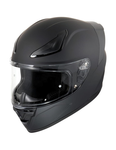 Casco Integral OTS Foxhound Negro Mate Mediano DOT - Ligero y Aerodinámico