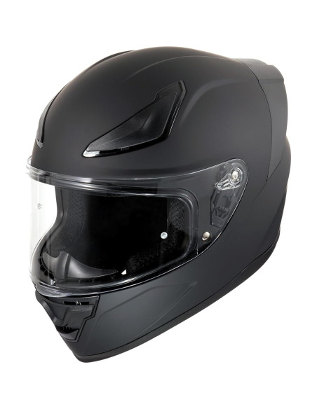 Casco Integral OTS Foxhound Negro Mate Mediano DOT - Ligero y Aerodinámico