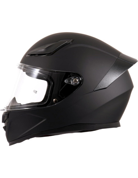 Casco Integral OTS Foxhound Negro Mate Mediano DOT - Ligero y Aerodinámico