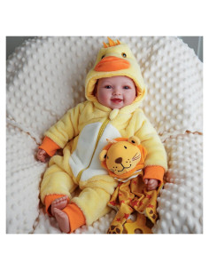 Muñeca de Bebé Realista BABESIDE Mia 43 cm con Accesorios