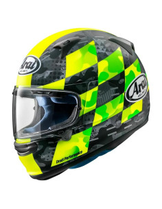 Casco Arai Regent-X Pequeño Amarillo Fluorescente Mate