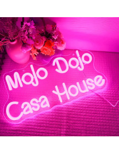 Luz de Neón Dimmable Symone Mojo Dojo Casa 40x19 cm USB 2