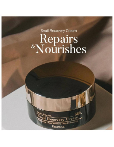 Crema de Recuperación de Caracol Deoproce 100g - Antienvejecimiento