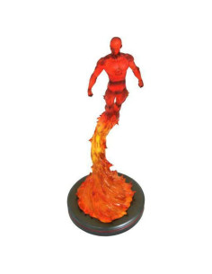 Estatua Human Torch Diamond Select Toys 35.56 cm Multicolor
