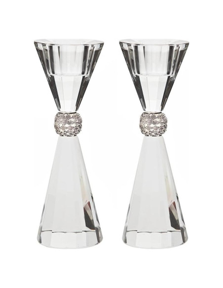 Candelabro de Cristal Godinger Palazzo 13.97 cm Decoración