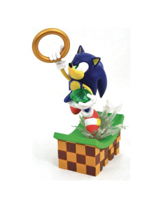 Figura PVC Galería Sonic Diamond Select 22.86 cm Multicolor
