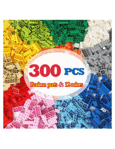 300 Piezas Ladrillos de Construcción Ekuzi Compatibles Lego