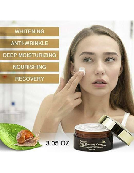 Crema de Recuperación de Caracol Deoproce 100g - Antienvejecimiento