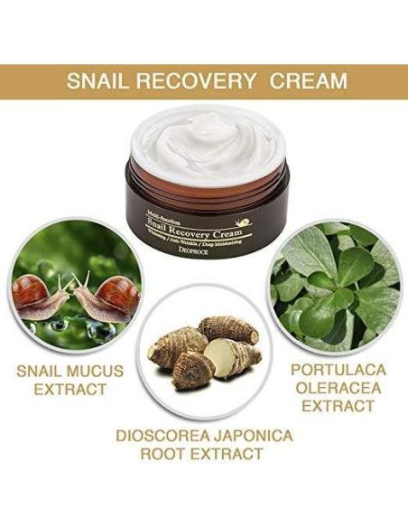 Crema de Recuperación de Caracol Deoproce 100g - Antienvejecimiento