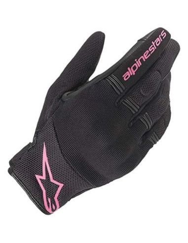 Guantes de moto Alpinestars Stella Copper Mujer XS Negro/Fucsia