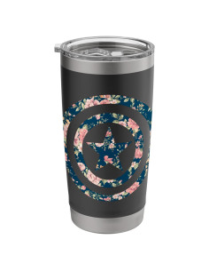 Vaso Aislado de Acero Inoxidable Marvel Capitán América 591 ml