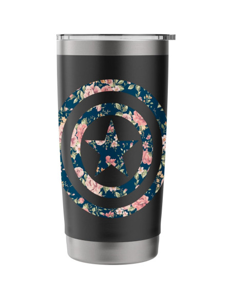 Vaso Aislado de Acero Inoxidable Marvel Capitán América 591 ml