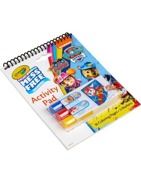 Crayola Color Wonder Paw Patrol - Set de Colorear 16 Páginas