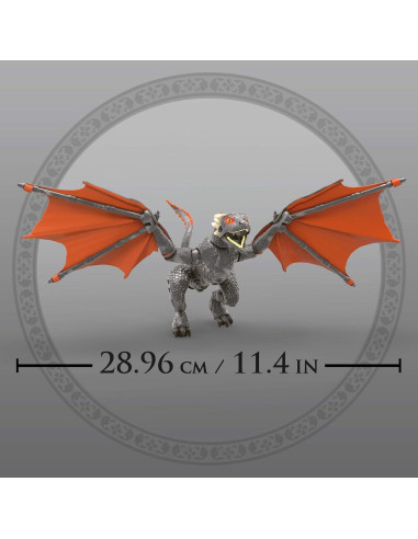 Set de Construcción Mega Construx Juego de Tronos Drogon 30 Piezas