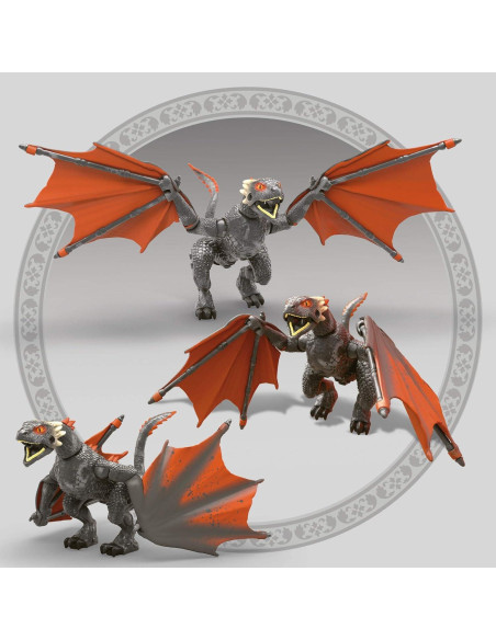Set de Construcción Mega Construx Juego de Tronos Drogon 30 Piezas