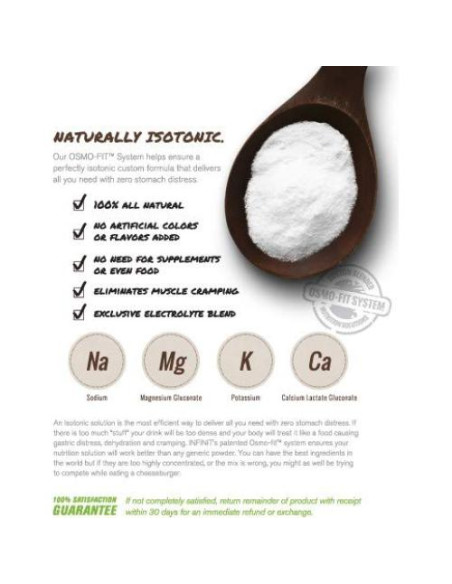 Bebida Isotónica Natural Infinit Nutrition 0.95L - Alta Intensidad