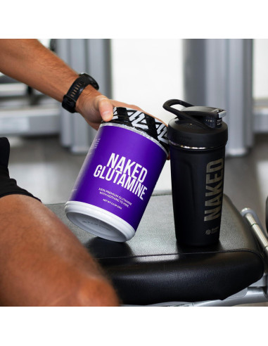 L-Glutamina Pura Naked Nutrition 1000g Vegana Sin Aditivos