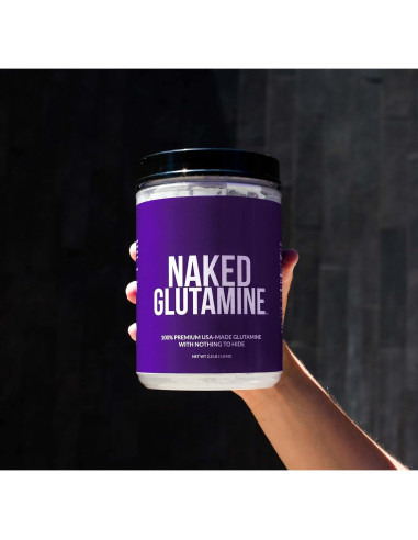 L-Glutamina Pura Naked Nutrition 1000g Vegana Sin Aditivos