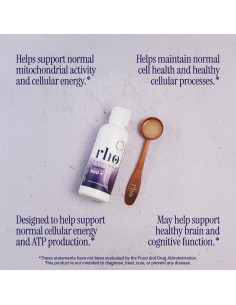 Suplemento Líquido Liposomal NAD+ Rho Nutrition 140g Energía 2