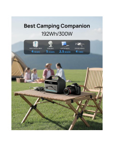 Estación de Energía Portátil DARAN NEO 300W 192Wh para Camping 2