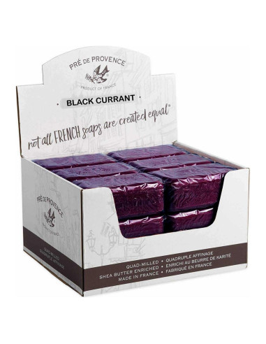 Jabón Pre de Provence 150g - Grosella Negra, Caja de 18