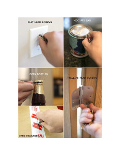 Bit de bolsillo de titanio BIG IDEA DESIGN redondo 6 mm 2