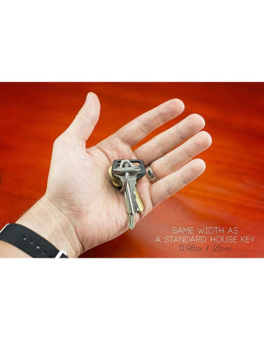 Bit de bolsillo de titanio BIG IDEA DESIGN redondo 6 mm