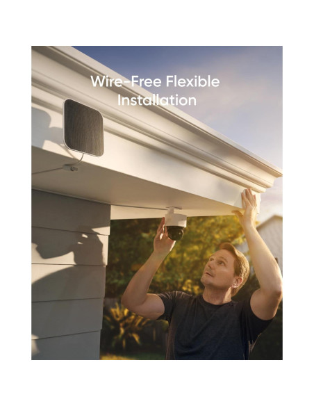 Cámara de Seguridad Eufy SoloCam S340, Kit de 6 Cámaras Solares 3K