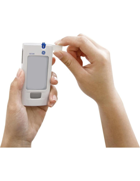 Medidor de Glucosa en Sangre GE100 - Pantalla Grande, Resultados Rápidos