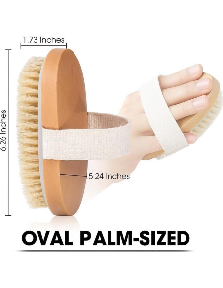 Cepillo Corporal Seco Opaz 2 Pack - Cerdas Naturales para Exfoliación Cepillo Corporal Seco Opaz 2 Pack - Cerdas Naturales para Exfoliación