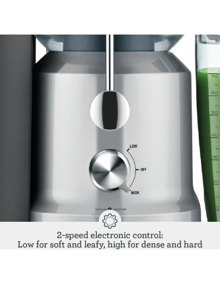 Exprimidor Breville BJE430SIL 2L Plata con Tecnología Fría