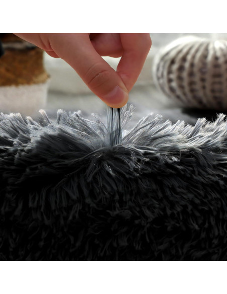 Conjunto de Alfombrillas de Baño Eanpet Negras 3 Piezas