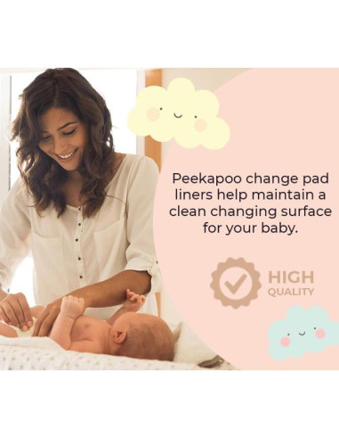 Almohadillas Desechables Peekapoo Mini 100 Unidades 45.72x40.64cm