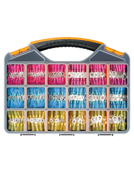 Kit de Conectores Eléctricos 600PCS DTLDZSC AWG 22-10