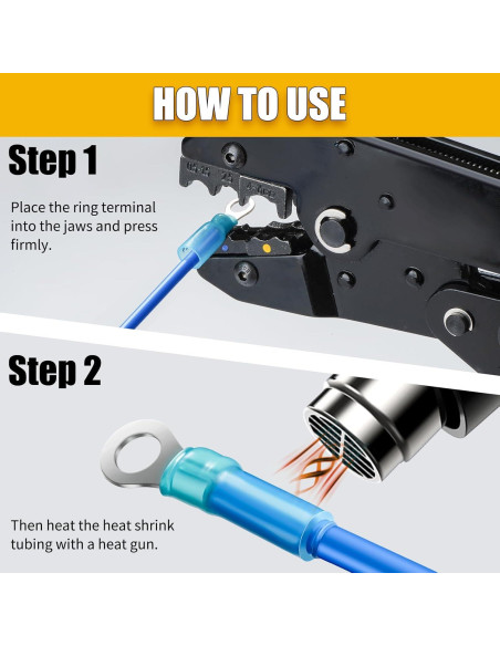 Kit de Conectores Eléctricos 600PCS DTLDZSC AWG 22-10