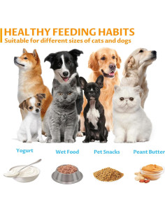 Alfombrilla de Lamer para Perros y Gatos Luding 21x21cm 2