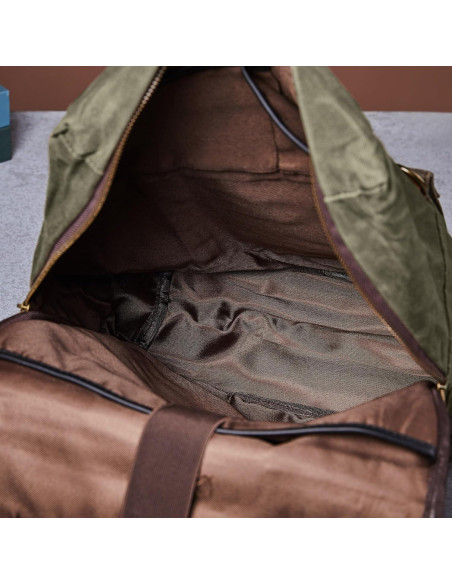 Mochila de Lona Impermeable Vintage BTBP011 para Laptop 15.6"