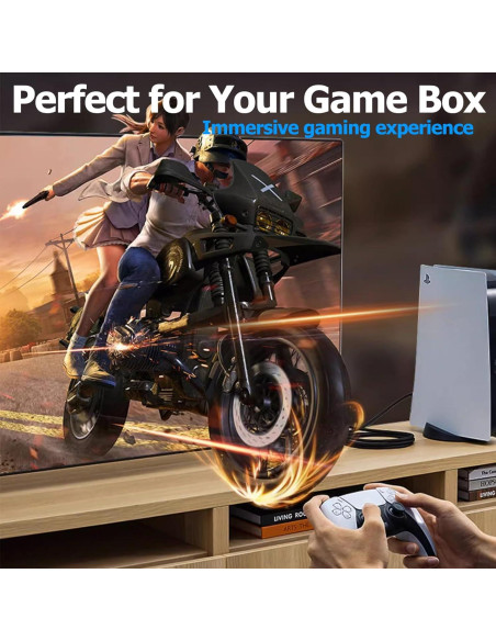 Cable HDMI 1.83m 5-Pack Vorothin 4K 60Hz Compatible PS5