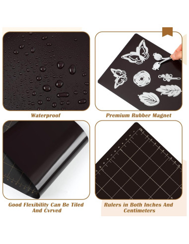 2 Shims Magnéticos de Corte 37 cm x 15.5 cm Copkim