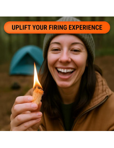 Encendedores Zorestar XXL 100 piezas para estufas y fogatas 2