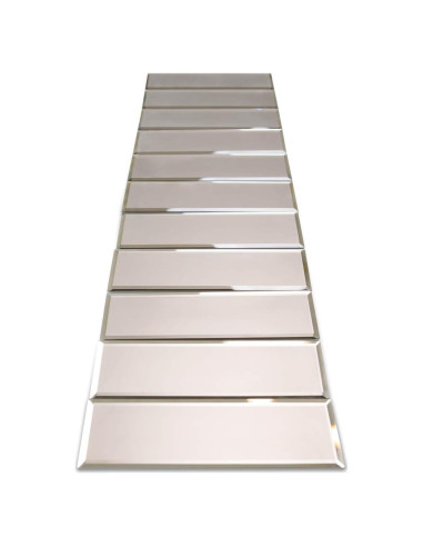 Azulejos de Espejo Autoadhesivos Tilebay 7.62x25.4 cm Bronce Mate