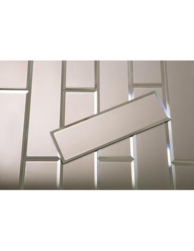 Azulejos de Espejo Autoadhesivos Tilebay 7.62x25.4 cm Bronce Mate