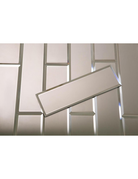 Azulejos de Espejo Autoadhesivos Tilebay 7.62x25.4 cm Bronce Mate