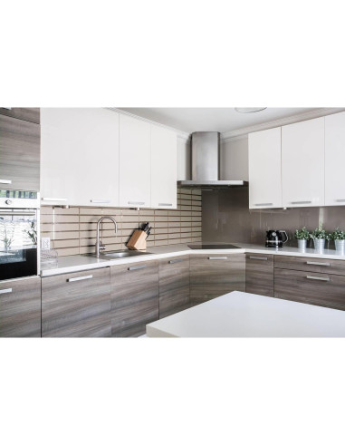 Azulejos de Espejo Autoadhesivos Tilebay 7.62x25.4 cm Bronce Mate