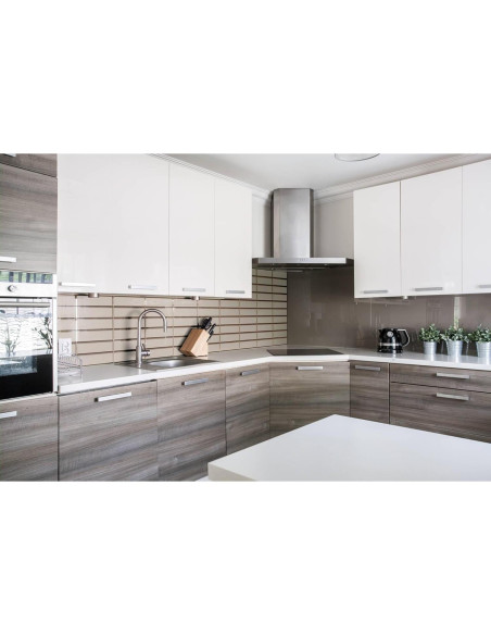 Azulejos de Espejo Autoadhesivos Tilebay 7.62x25.4 cm Bronce Mate